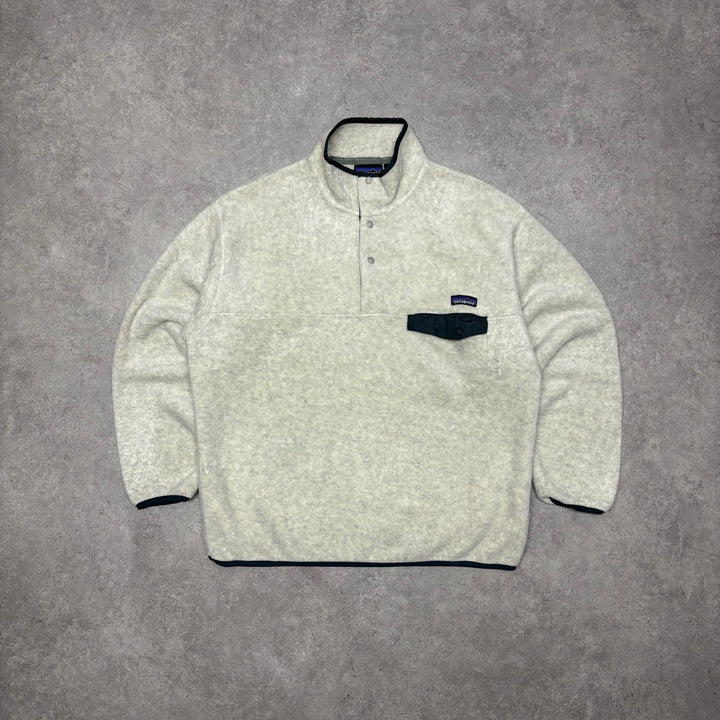 Patagonia Synchilla T Snap Oatmeal Fleece (L)