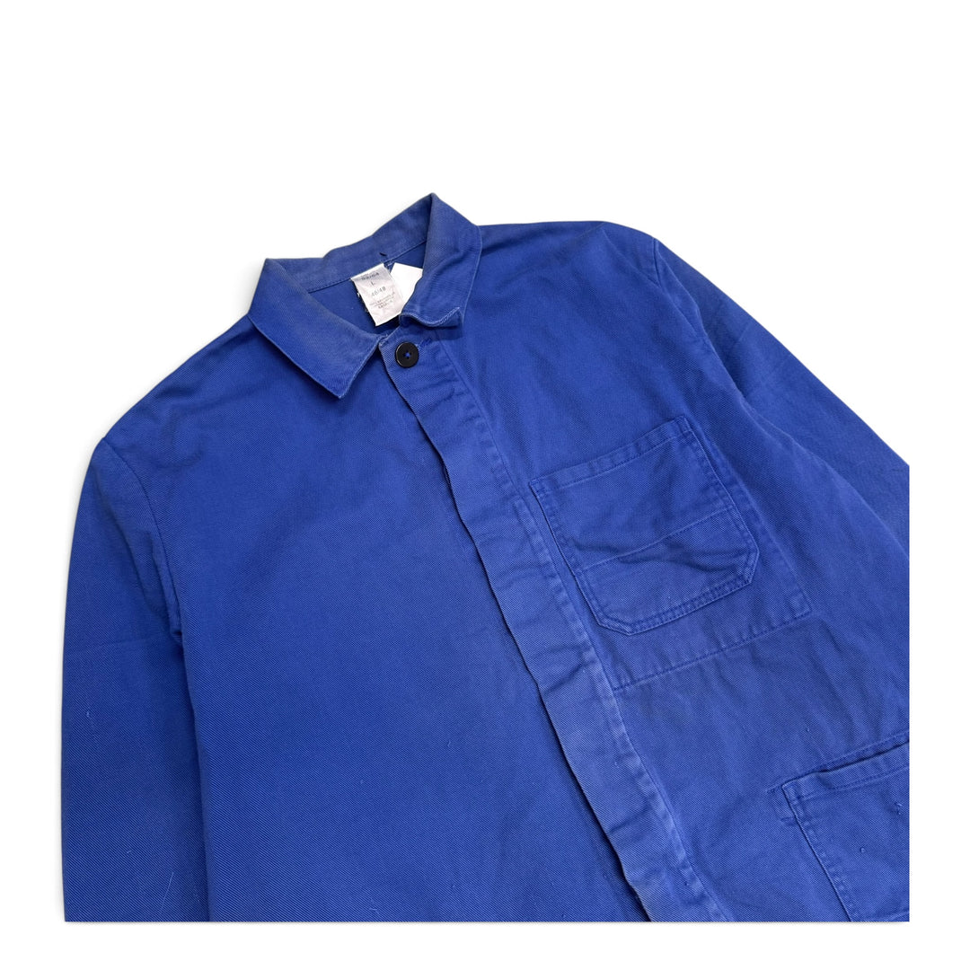 Vintage Distressed Blue French Chore Jacket