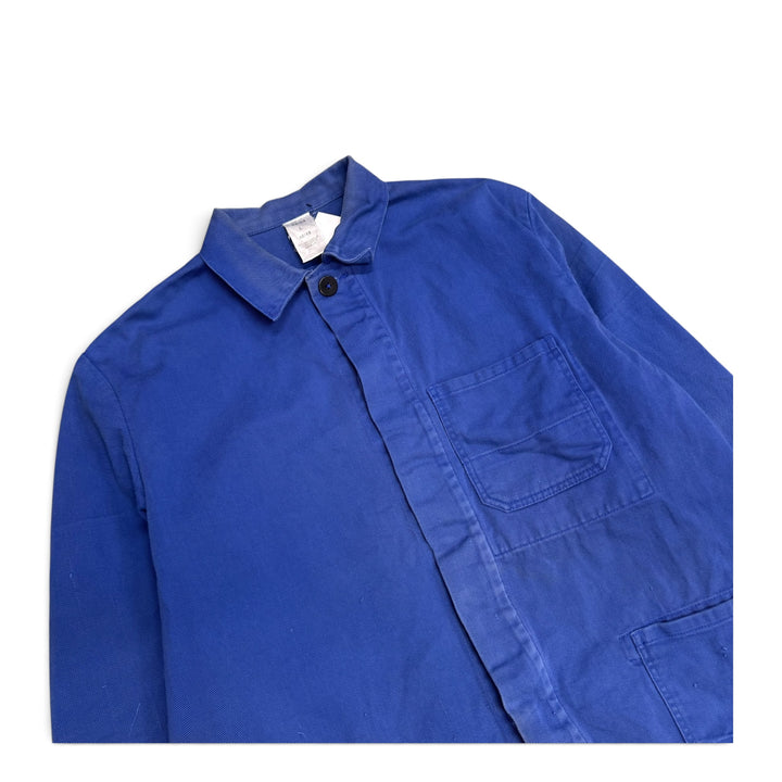 Vintage Distressed Blue French Chore Jacket