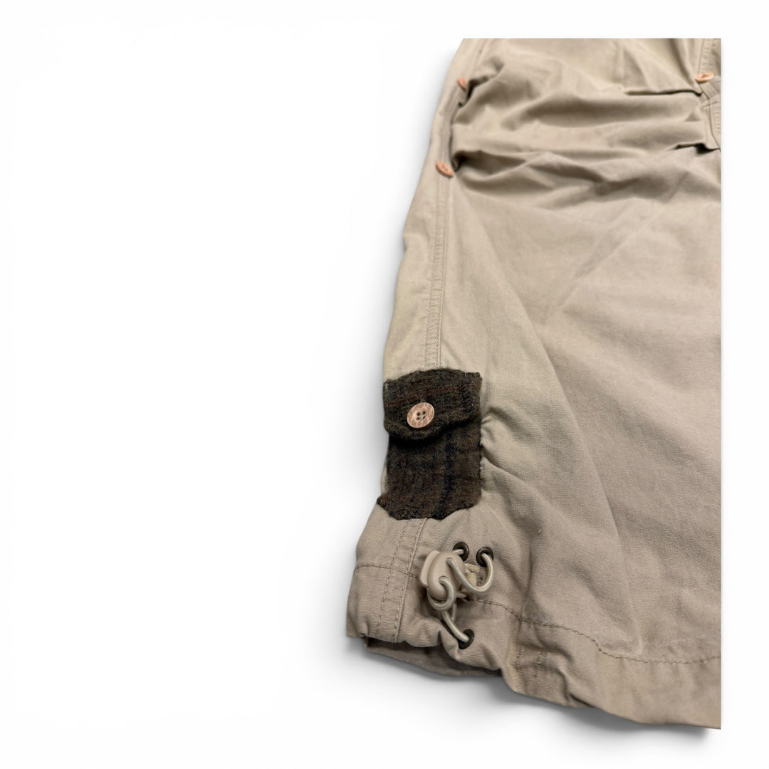 Vintage Maharishi Embroidered Trousers Beige (L)