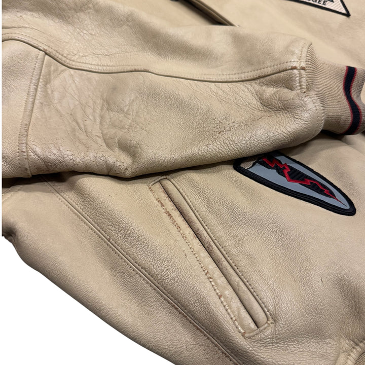 Vintage Avirex Leather Jacket (XXL)