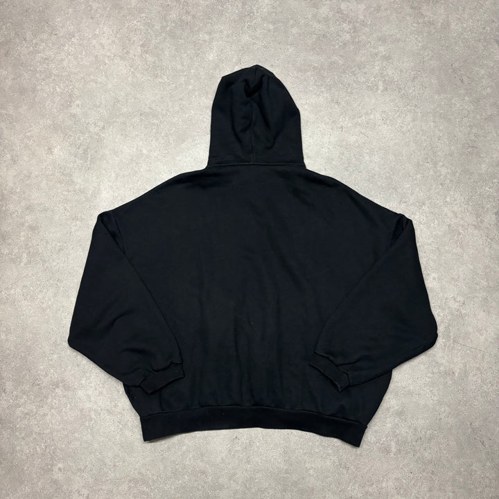 Essentials Fear Of God Black Heavyweight Pullover Hoodie (XXL)