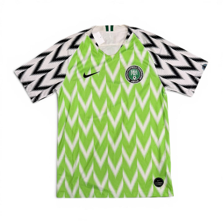 2018 Nigeria Home Football Shirt Green (S)