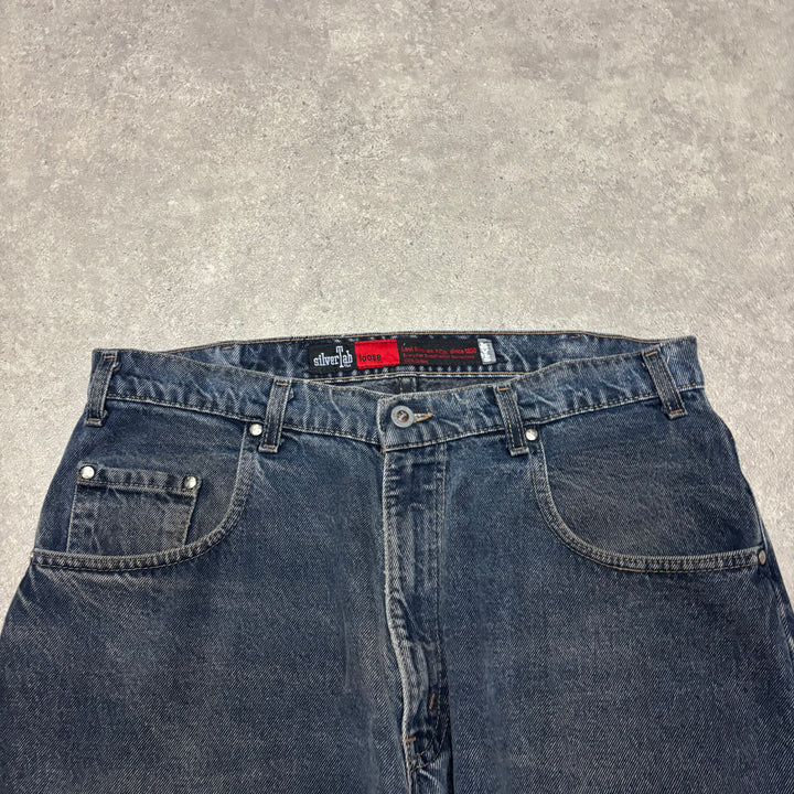 Vintage Levis Silver Tabs Blue Denim Jeans (36x28)