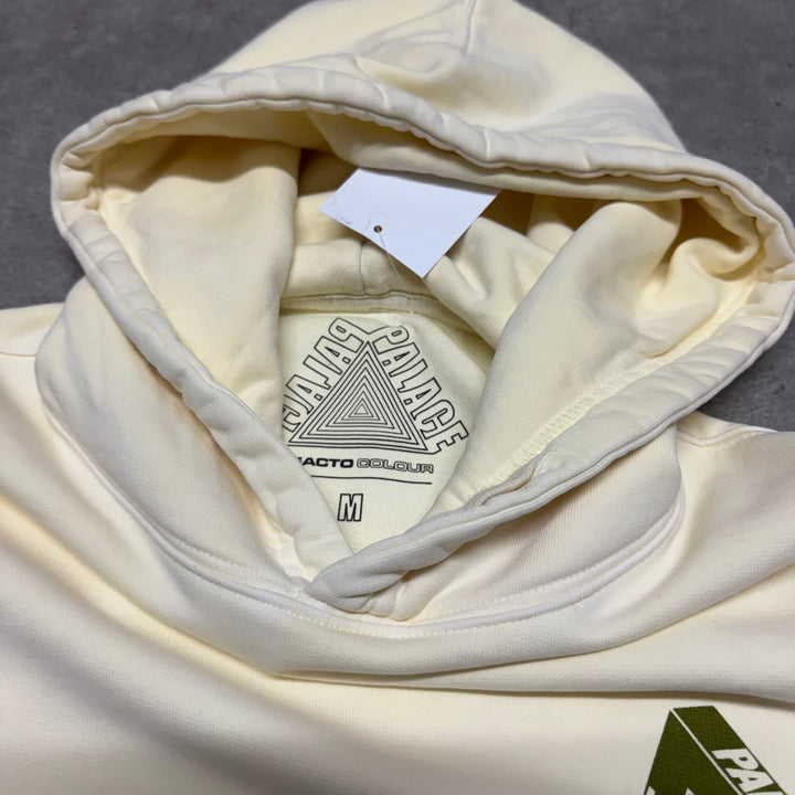 Palace Reacto Cream Hoodies (M)