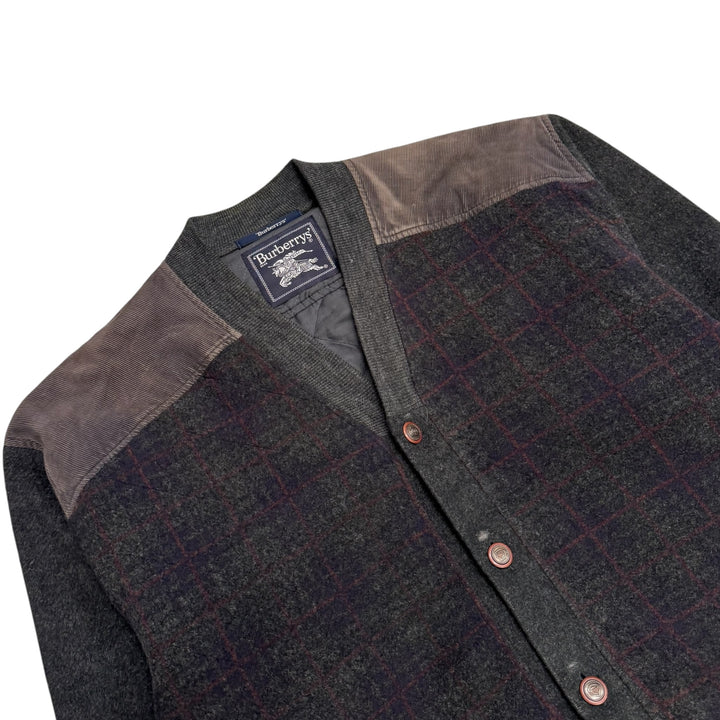 Vintage Burberrys Button Up Cardigan Grey (M)