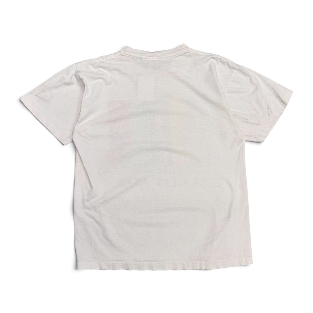 Vintage People Come In All Graphic T shirt White (L)