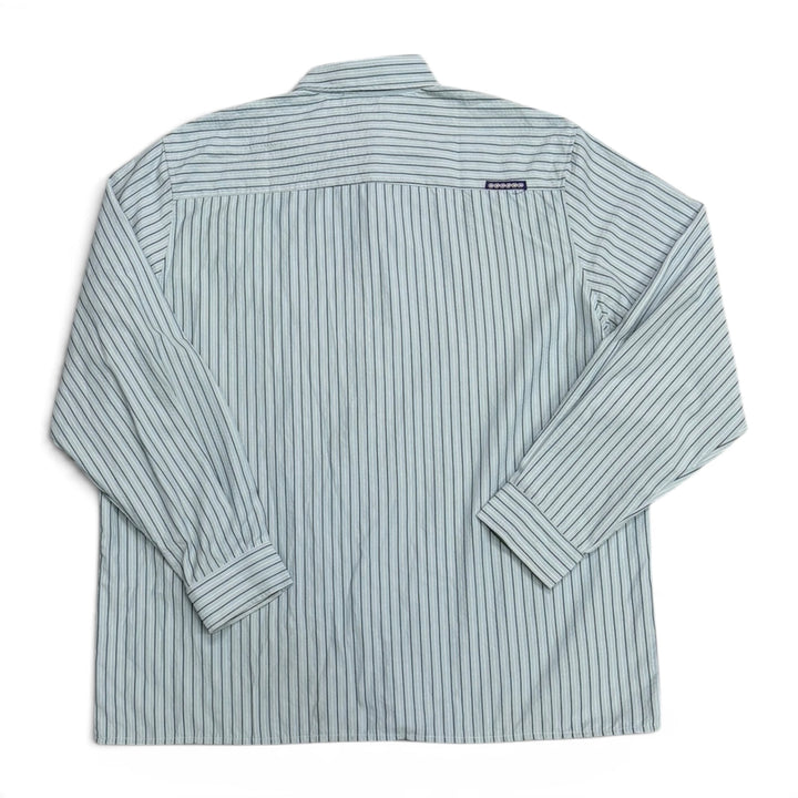 Always Do Light Blue Long Sleeve Stripy Shirt (XL)