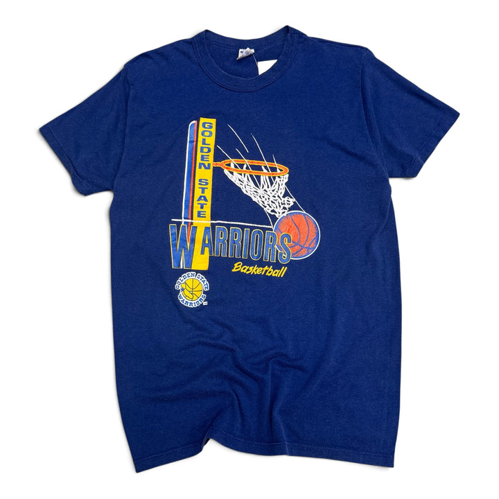Vintage Champion Golden State Warriors Blue Graphic T-Shirt (L)