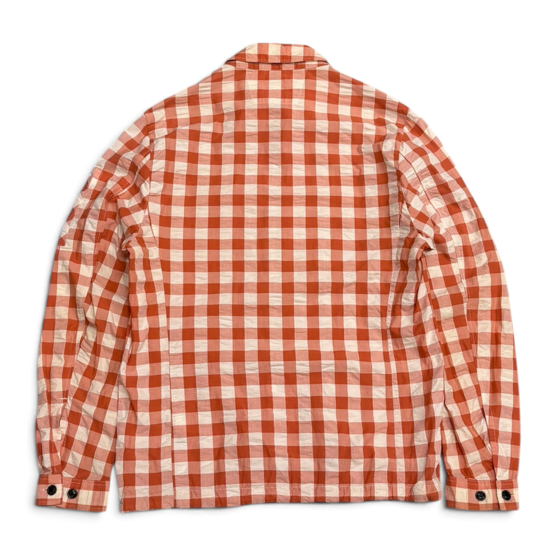 CP Company Gingham Red Zip Up Jacket (L)
