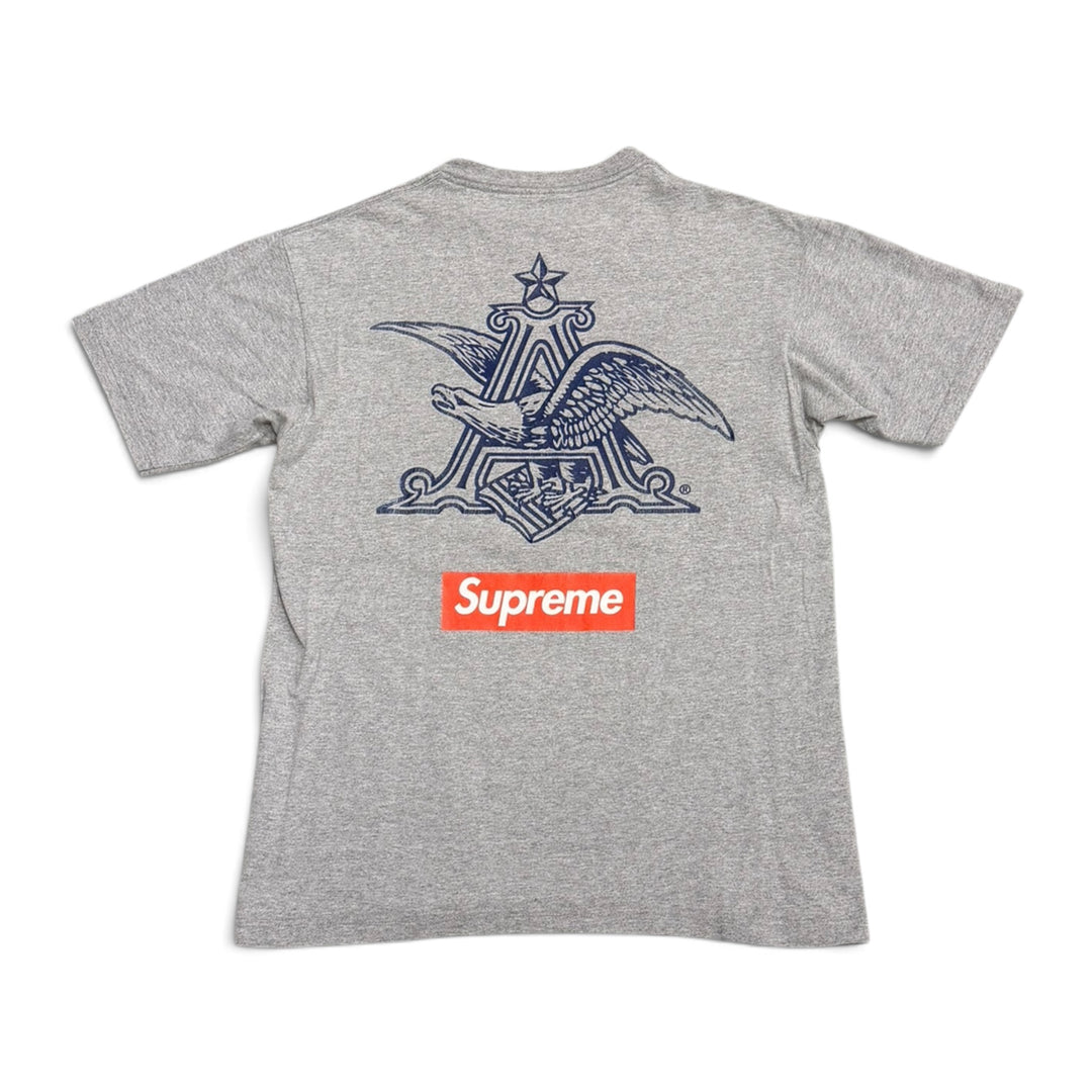 Rare Supreme X Budweiser T shirt Grey (L)