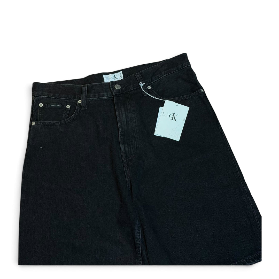 BNWT Palace x Calvin Klein Black Denim Shorts (30)