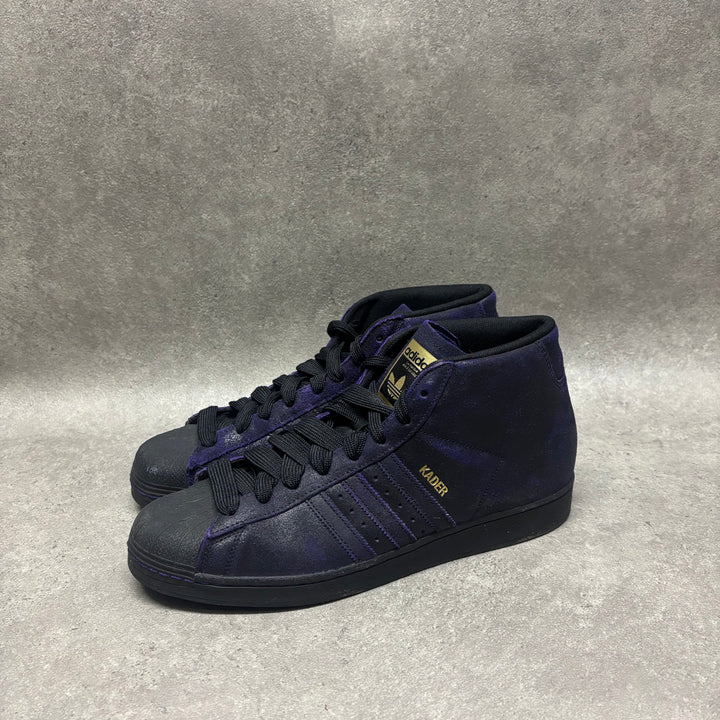 Adidas Skateboarding Kader Pro Model ADV Dark Purple Trainers (UK12.5)