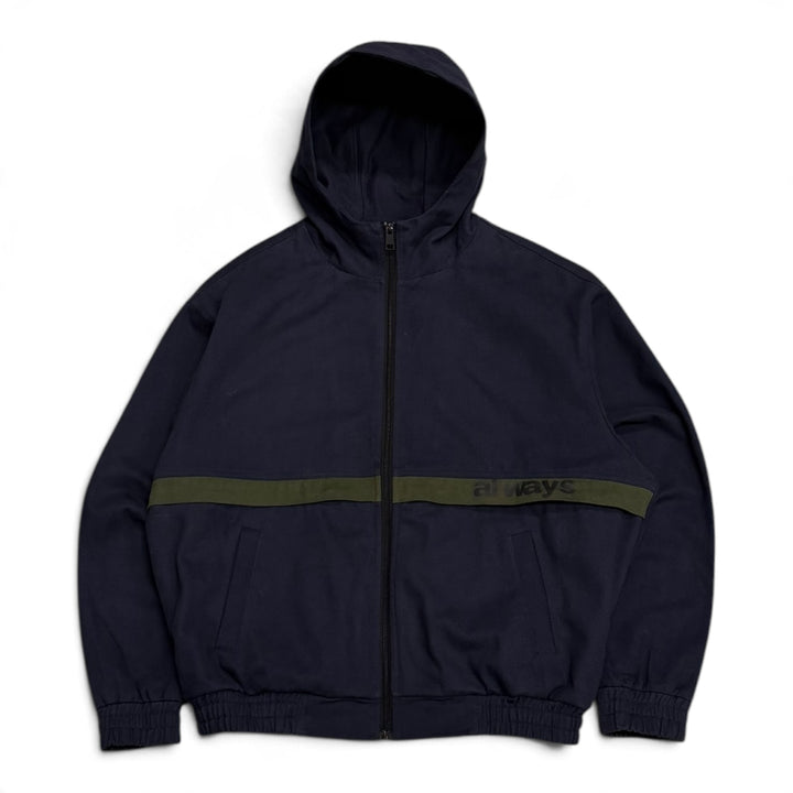 Always Do Navy Hooded Active Jacket (L)