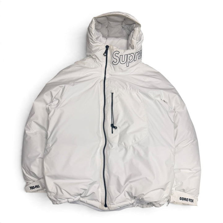 Supreme Gore - Tex 700 Fill Down Puffer Jacket White (M)