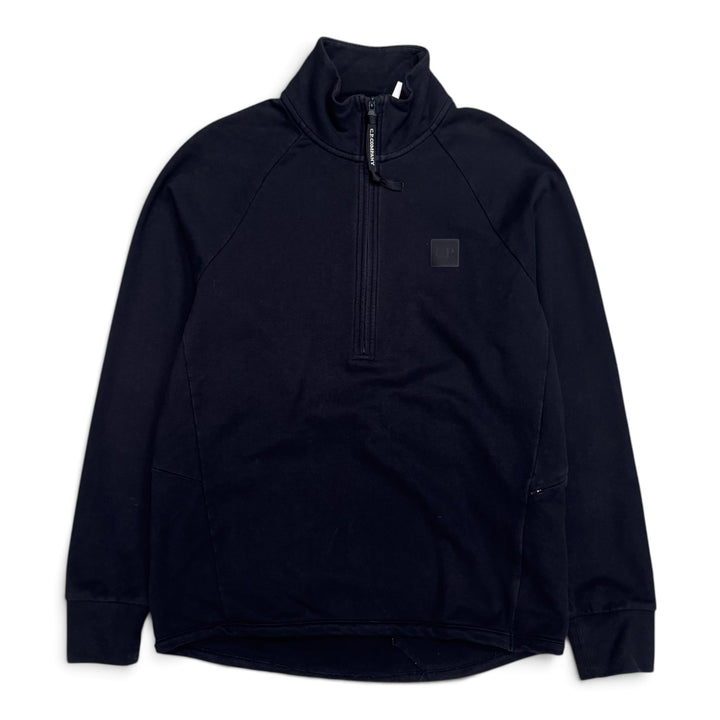 CP Company Navy Quarter Zip Jumper (S)