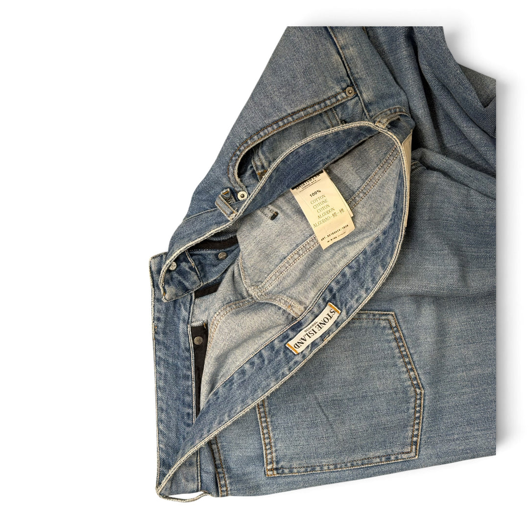 Vintage Stone Island Baggy Jeans Blue (38)