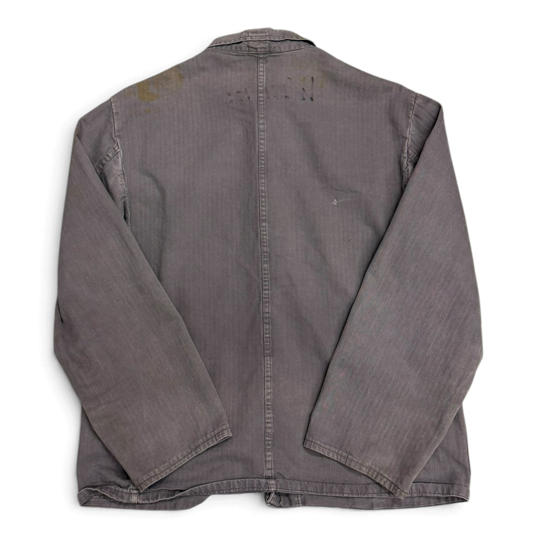 Vintage French Chore Jacket Grey (L)
