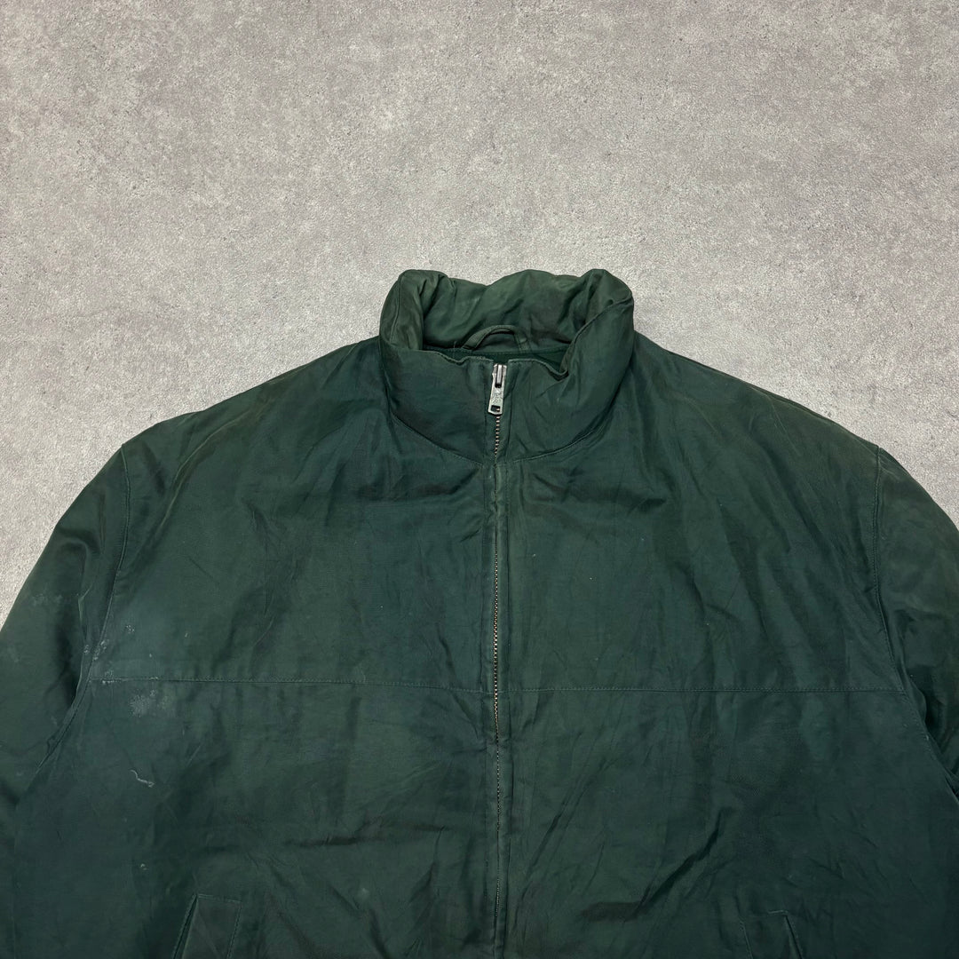 Vintage Polo Ralph lauren Green Puffer Jacket (L)