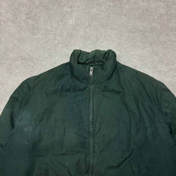 Vintage Polo Ralph lauren Green Puffer Jacket (L)
