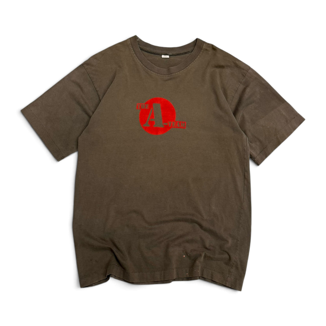 Vintage The A Team Graphic T shirt Green (L)