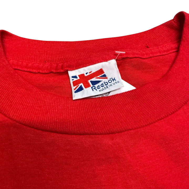 Vintage Reebok Red Graphic T-Shirt (XL)