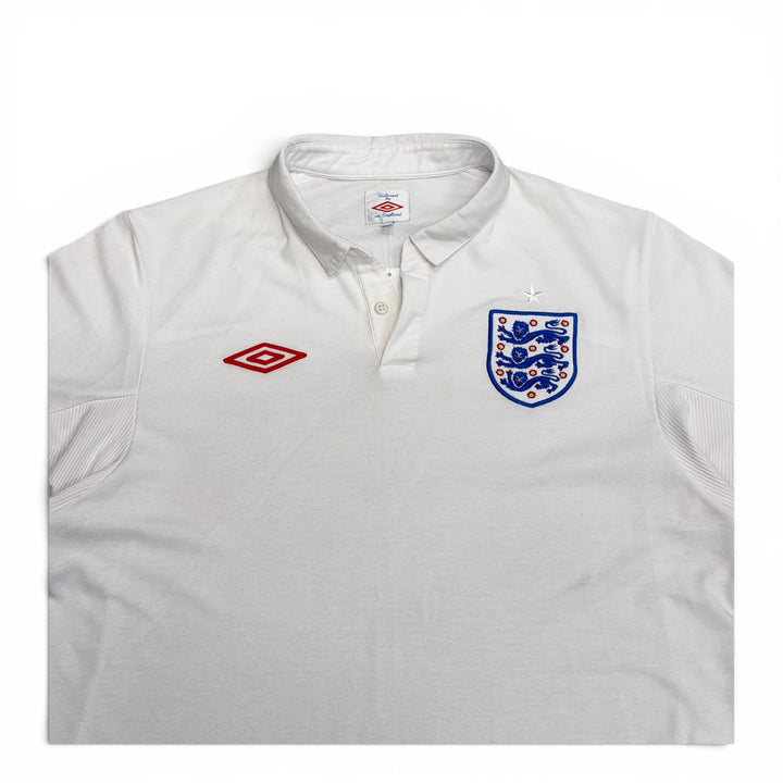 2009 Vintage England Umbro White Football Shirt (M)