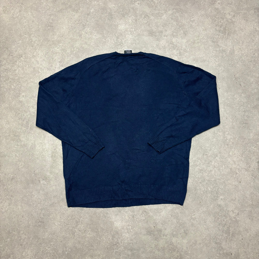 Vintage Nike Golf Navy Knitted Sweater