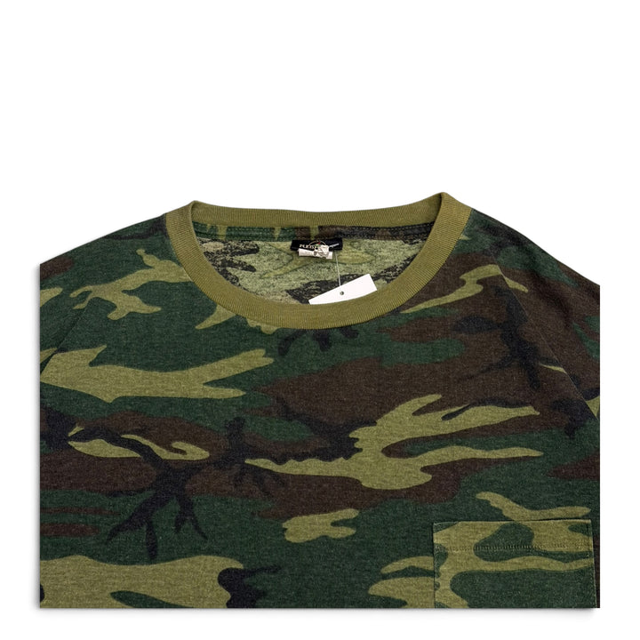 Vintage Single Stitch Como T shirt Green (M)