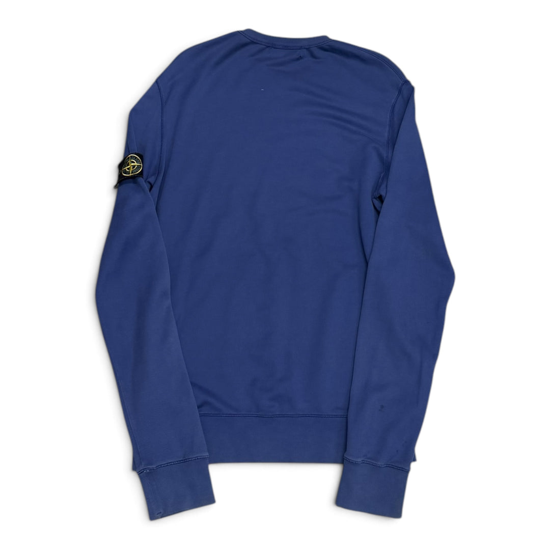 Stone Island Crew Neck Long Sleeve Top Blue (L)