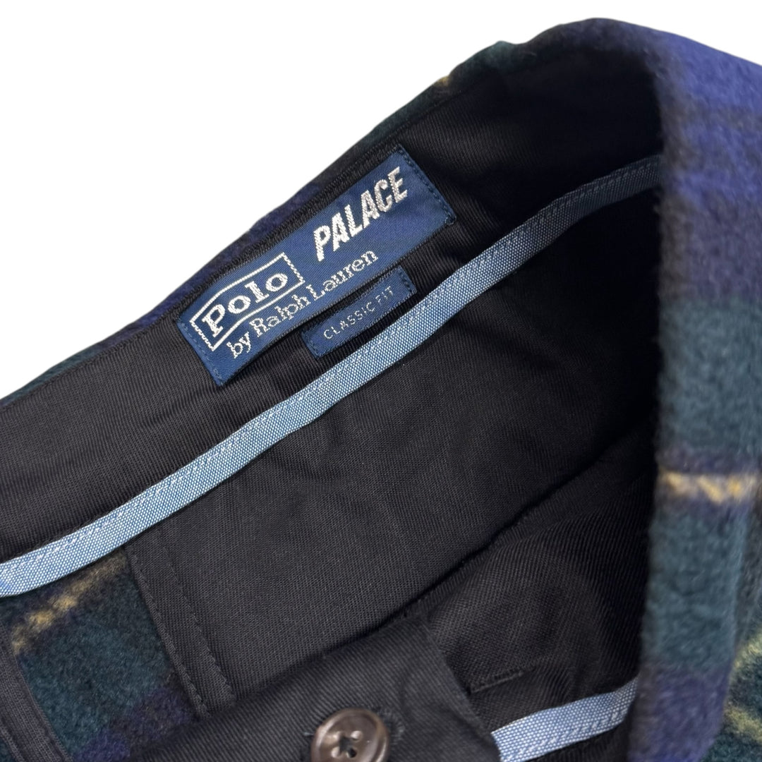 Palace x Ralph Lauren Green Fleece Trousers (32R)