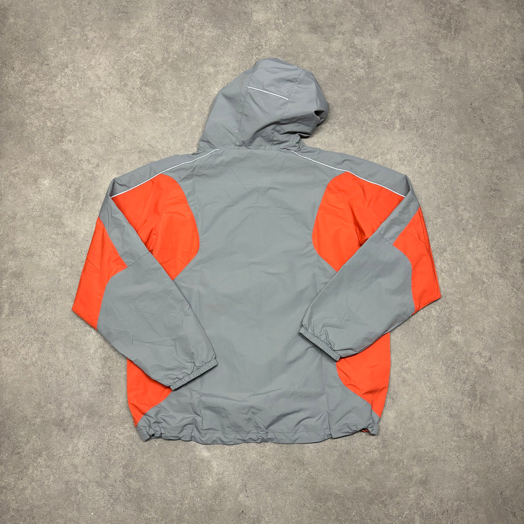Palace Orange & Grey Duo Shell Jacket (XL)
