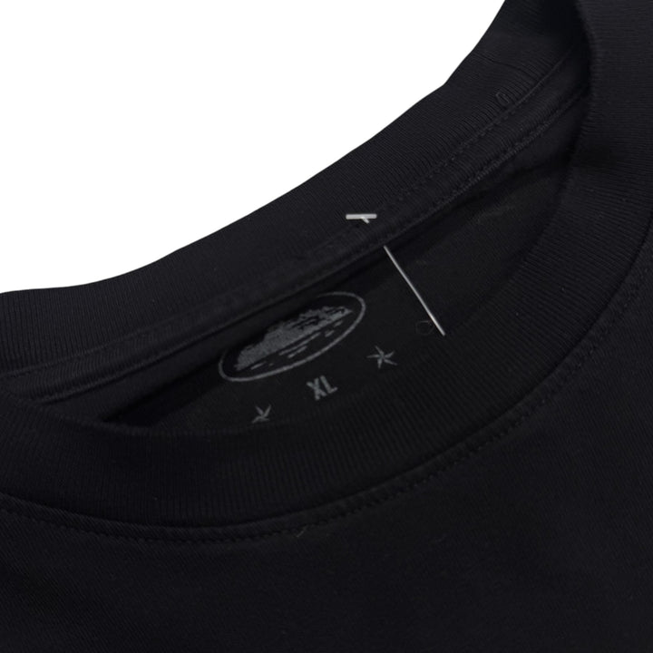 Corteiz Black 'Can't Rush Greatness' Graphic T-Shirt (XL)