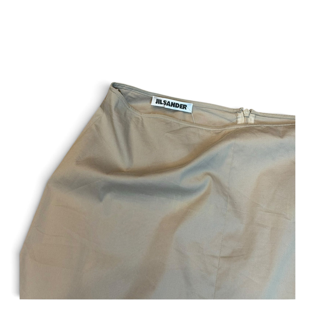 Vintage Jil Sander Beige Maxi Skirt (12)
