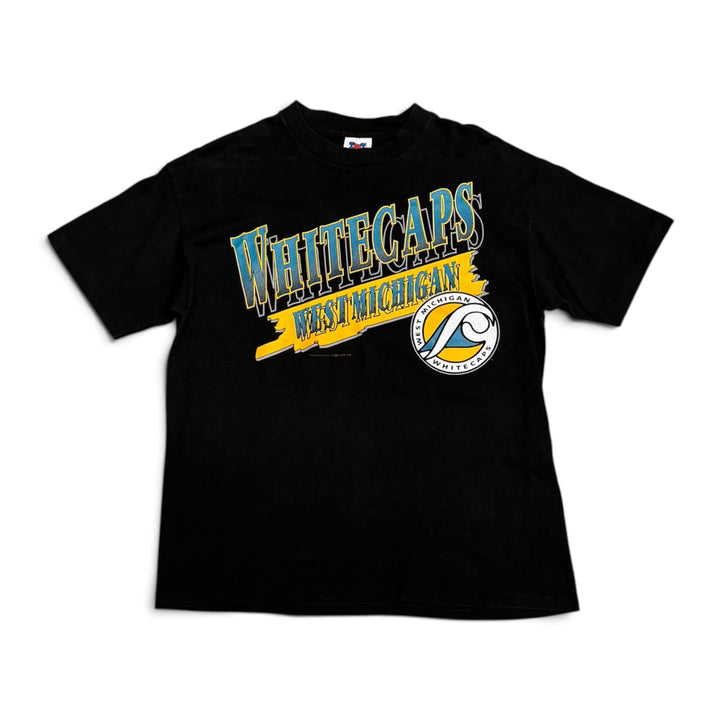 Vintage West Michigan Graphic T shirt Black (L)