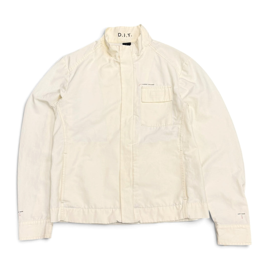 Vintage 00’s Diesel White Indigo Tech Jacket (L)