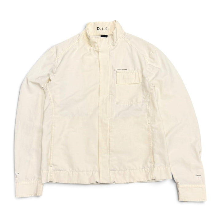 Vintage 00’s Diesel White Indigo Tech Jacket (L)