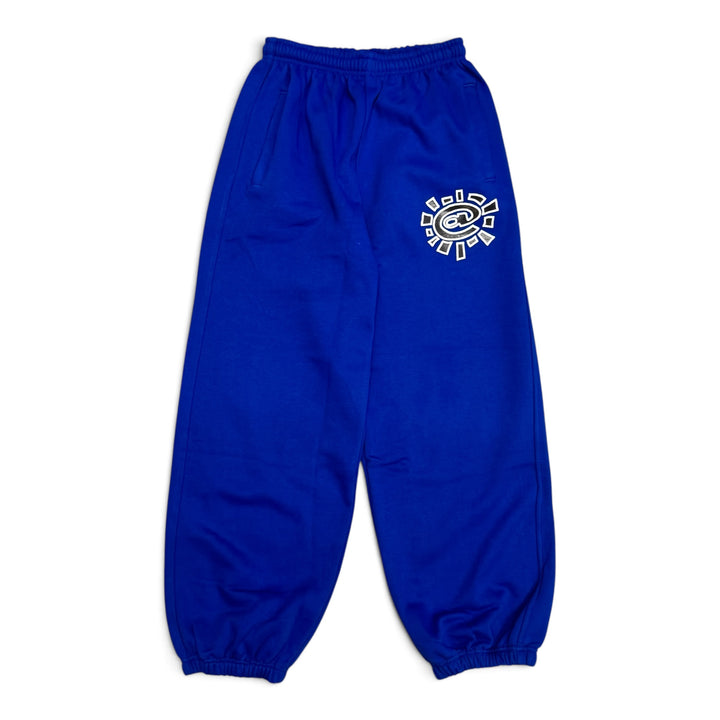 Always Do What You Should Do Blue Tracksuit Bottoms (L)
