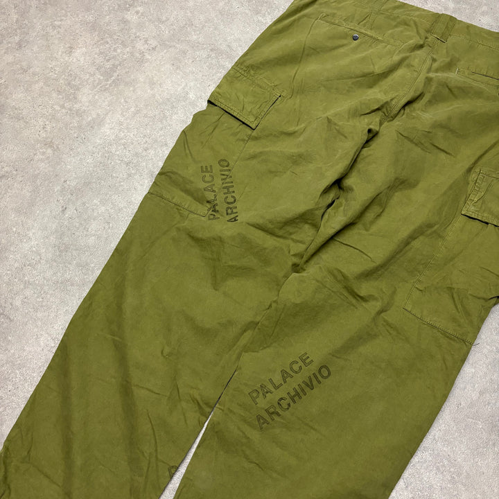 Palace x CP Company Archivio Green Trousers (32x30)