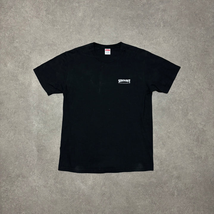 Supreme x Thrasher Black Graphic T-Shirt (M)