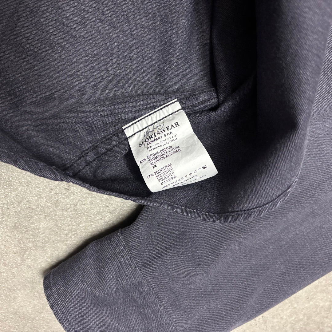 A/W 2007 Stone Island Navy Overshirt Jacket (M)