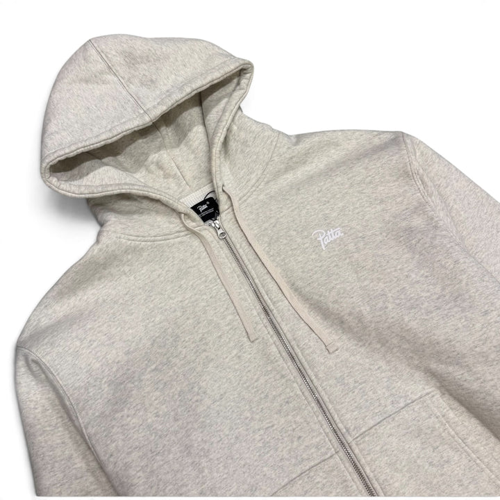 Patta Double Zip Hoodie White (XL)