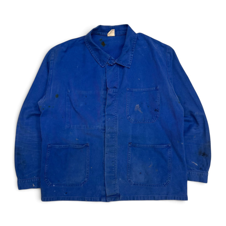 Vintage French Chore Jacket Blue (L)