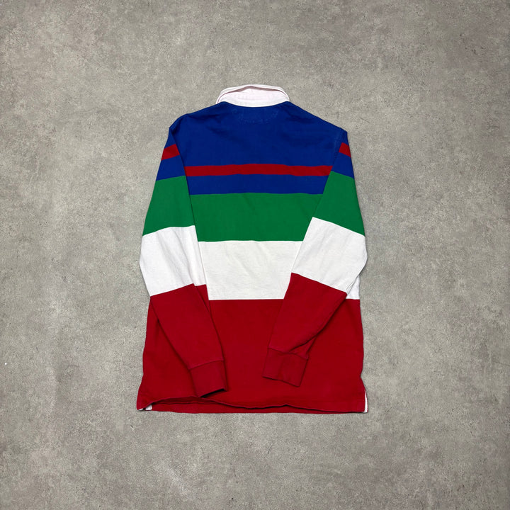 Vintage Polo Ralph Lauren Multicoloured Rugby Shirt (S)