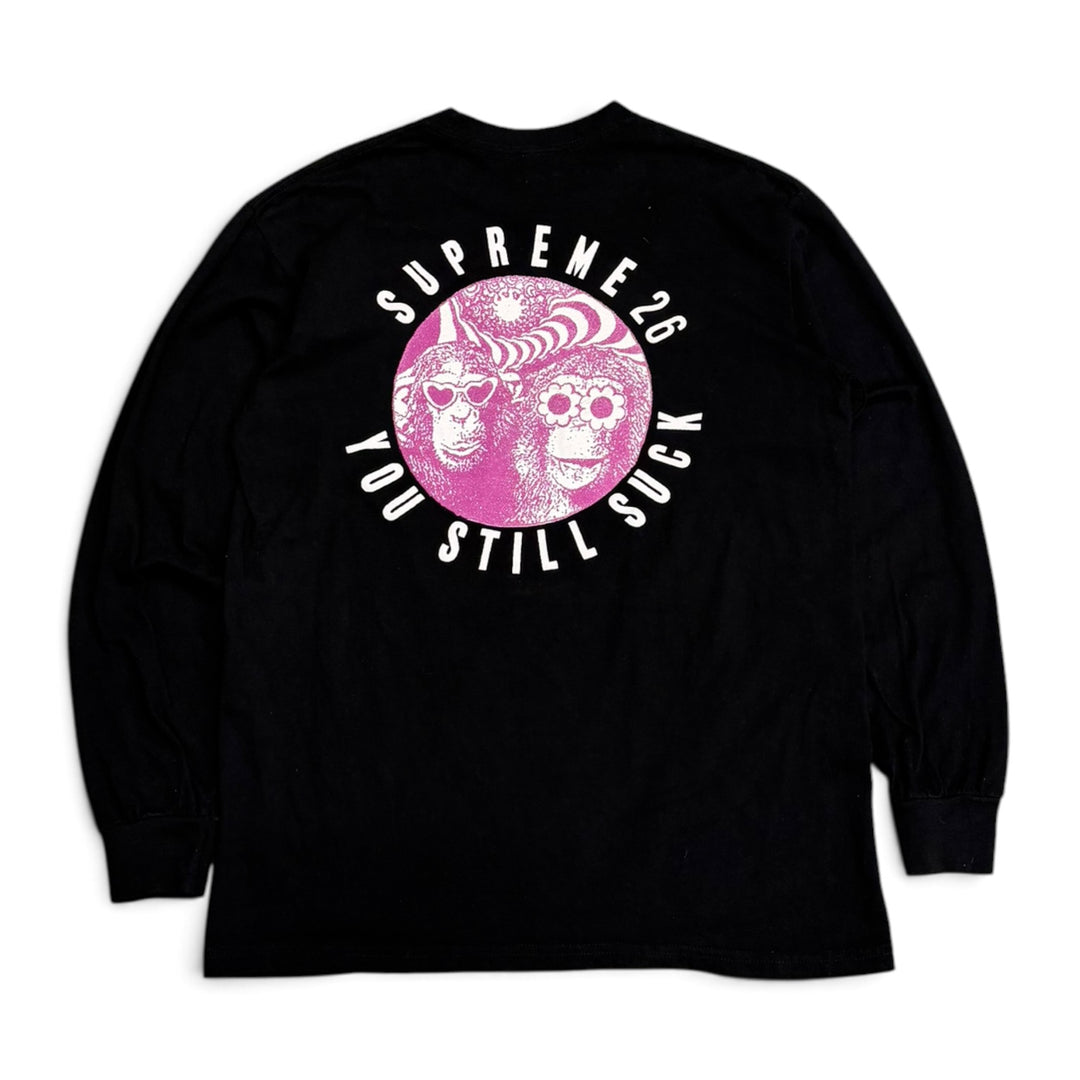 Supreme You Still S**k LS Long Sleeve Tee Black (M)