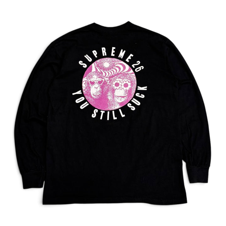 Supreme You Still S**k LS Long Sleeve Tee Black (M)