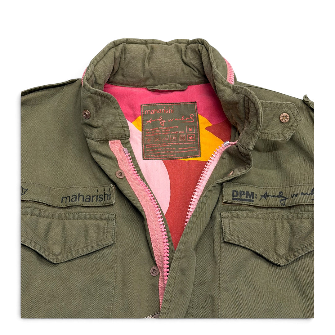 Maharishi X Andy Warhol Rare Jacket Green (M)