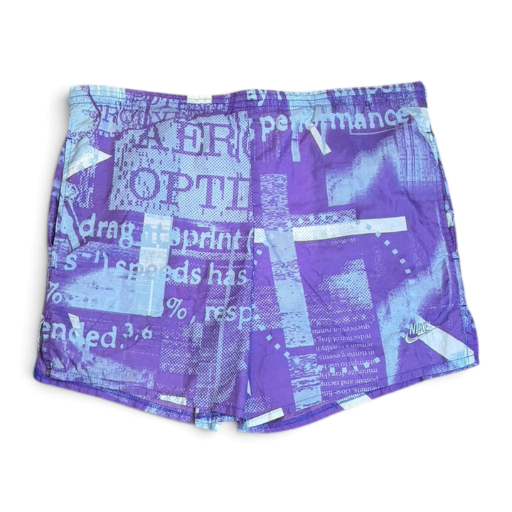 80's Vintage Nike Purple Tennis Shorts (L)
