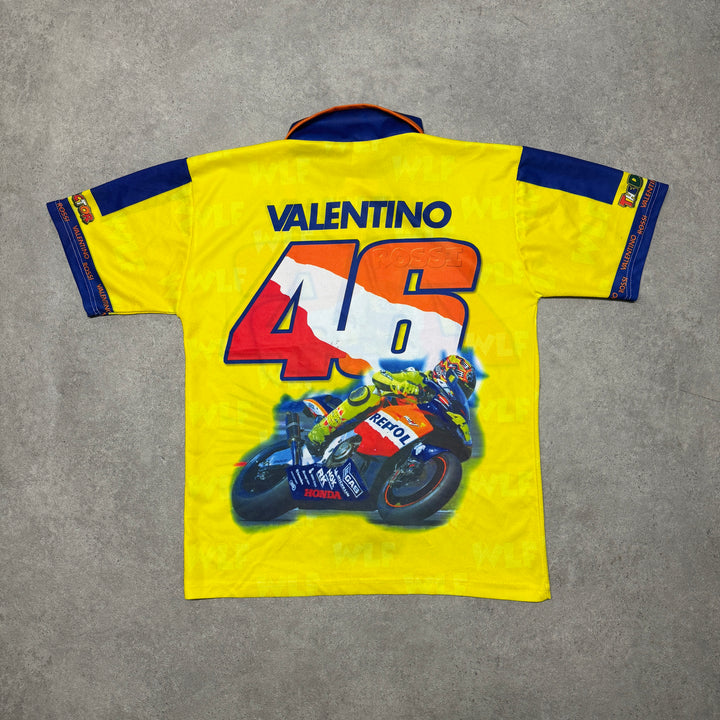 Vintage Valentine Rossi Moto GP Jersey (XL)