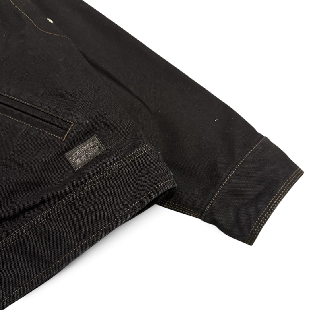 Stussy Work Collared Jacket Black (M)